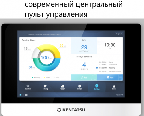 Наружный блок VRF системы Kentatsu KTRA730HZAN3 фото 3