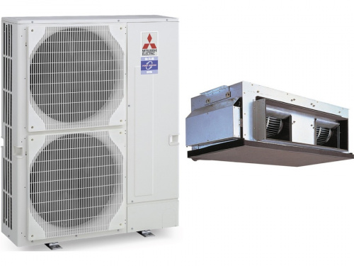 Канальный кондиционер Mitsubishi Electric PEA-RP400GAQ/PUHZ-P200YKAх2 фото 2