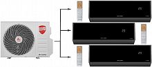 Мульти сплит-система на 3 комнаты Royal Thermo RTFMO-27HN8/RTFMI-09HN8/black*3