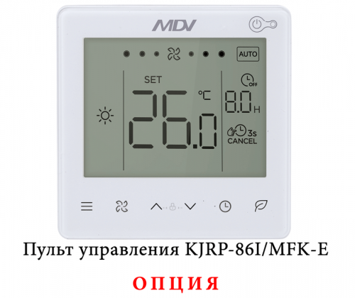 Канальный фанкойл до 12 кВт Mdv MDKT3-V1200 фото 5