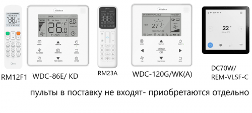 Канальная VRF система Midea MI2-140T2DHN1(A) фото 4