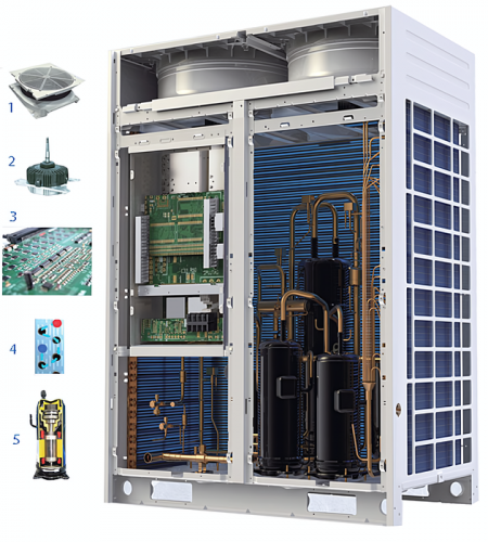 Наружный блок VRF системы Carrier 38VF016H119016 фото 3